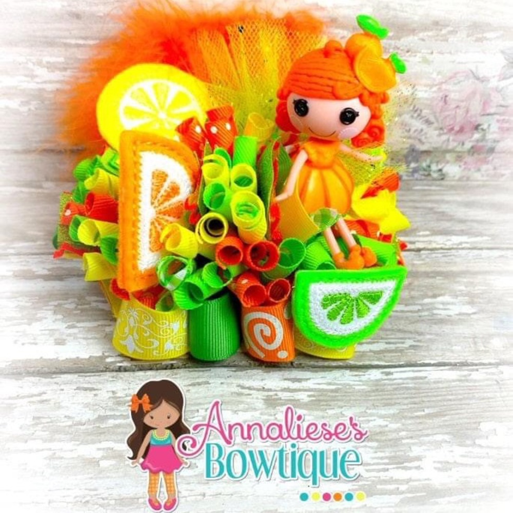 LALALOOPSEY CITRUS CUTIE HAIRBOW